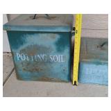 Restoration Hardware Outdoor Storage Tins  **Saturday Pick Up in Plymouth - See Removal Tab for Specifics**