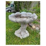 Cement Bird Bath  **Saturday Pick Up in Plymouth - See Removal Tab for Specifics**