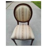 Louis XVI Style Upholstered Chair  **Saturday Pick Up in Plymouth - See Removal Tab for Specifics**