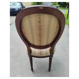 Louis XVI Style Upholstered Chair  **Saturday Pick Up in Plymouth - See Removal Tab for Specifics**