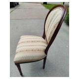 Louis XVI Style Upholstered Chair  **Saturday Pick Up in Plymouth - See Removal Tab for Specifics**