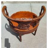 Hand Carved Victorian Swivel Chair  **Saturday Pick Up in Plymouth - See Removal Tab for Specifics**