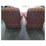 Hickory & White Red/Gold Accent Chairs  **Saturday Pick Up in Plymouth - See Removal Tab for Specifics**