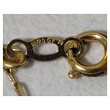 10K Gold Department of Justice Pendant