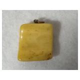 Vintage Scrimshaw Pendant