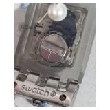 Ladies Stretchy Swatch Watch & Bracelet