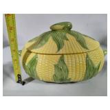 Handpainted Corn on the Cob Casserole/Toureen