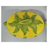 Handpainted Corn on the Cob Casserole/Toureen