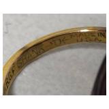 Petite Cameo Ring 1/30 14K RGP