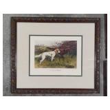 Three Springer Spaniel Framed Art Pieces