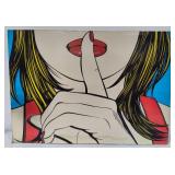 Shhhh Ikea Hangin Art