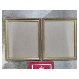 Two Gold Frames & Keep Calm Saying