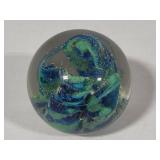 Beautiful Glass Aquarium Paperweight