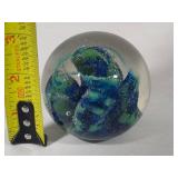 Beautiful Glass Aquarium Paperweight