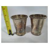 Pottery Barn Candle Holders, Glass Candle & Silver Tone Opener