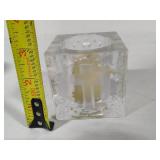 Pottery Barn Candle Holders, Glass Candle & Silver Tone Opener