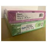 Pastel Green and Pink Copy Paper