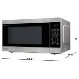 Sharp 1200W Stainless Steel Microwave