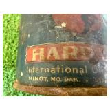 International Hard Oil Can Minot ND - Very Rare