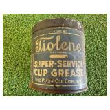 Tiolene Super-Service Cup Grease Tin The Pure Oil Company