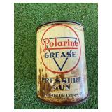Polarine Grease Pressure Gun - The Standard Oil Company Tin