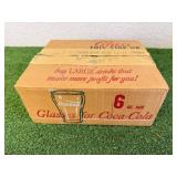 Case of 12 - 6 oz Vintage Coca-Cola Glasses