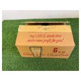 Case of 12 - 6 oz Vintage Coca-Cola Glasses