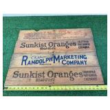 Wood Shipping Box Panels