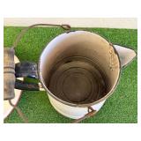 Enamel Coffee Pot & Bowl