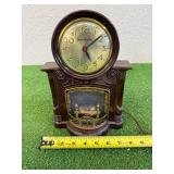 Master Crafters Clock with Fireplace