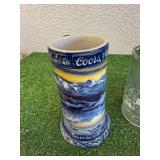 Beer Mugs, Miller & Coors Steins & Coors Glass