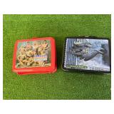 American Gladiators & Godzilla Lunch Boxes