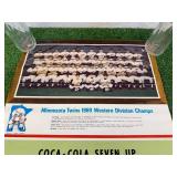 MN Twins 1970 Calendar & Schedule Fergus Falls MN