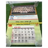 MN Twins 1970 Calendar & Schedule Fergus Falls MN