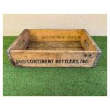Mid-Continent Bottlers Wood Tote