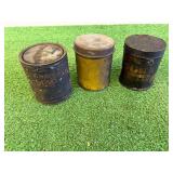 Vintage Cans - Pure Oil Hard Oil, Dura Grease & Minnesota Autotop