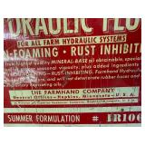 Co-Op Cans, Farmers Union Central Exchange & Farmhand Hydraulic Fluid Can