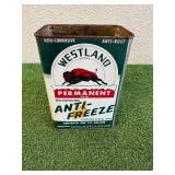 Westland Oil Minot ND Anti-Freeze Can