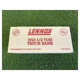 Lennox Truck Bank & Sealed Mankind Lunch Box