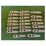 20 Vintage Bottle Recappers with Advertising - Westland Service, 7Up, Pepsi-Cola & Others
