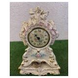 Porcelain Mantle Clock