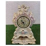 Porcelain Mantle Clock