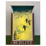 Schlitz Beer Lighted Advertising Sign