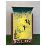 Schlitz Beer Lighted Advertising Sign
