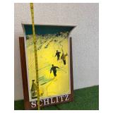 Schlitz Beer Lighted Advertising Sign