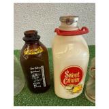Glass Milk Bottles & Soda Bottles