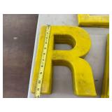 Plastic Letters