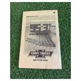 1949 Chevrolet Truck Operators Manual & 1979 Farmers Almanac from Kipp Chevrolet Edgeley ND