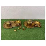 Brass Samovar Service Sets & Brass Animal Figures