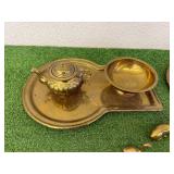 Brass Samovar Service Sets & Brass Animal Figures
